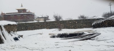  मुक्तिनाथ क्षेत्रमा फेरि हिमपात 